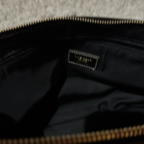 Kate Spade Black and White Houndstooth Shoulder Bag - Picture 5 of 6